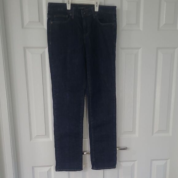 💲1️⃣0️⃣ Bundled ✔️Classic Navy Denim Pants sz 8 Dark Rinse - Picture 3 of 6